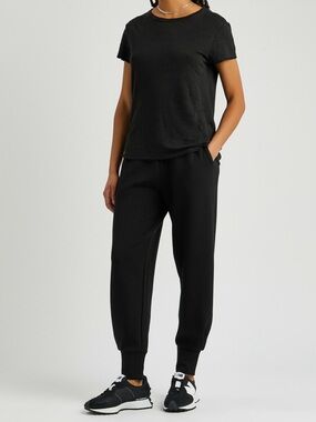 Varley The Relaxed Pant Stretch-jersey Sweatpants Black -XS